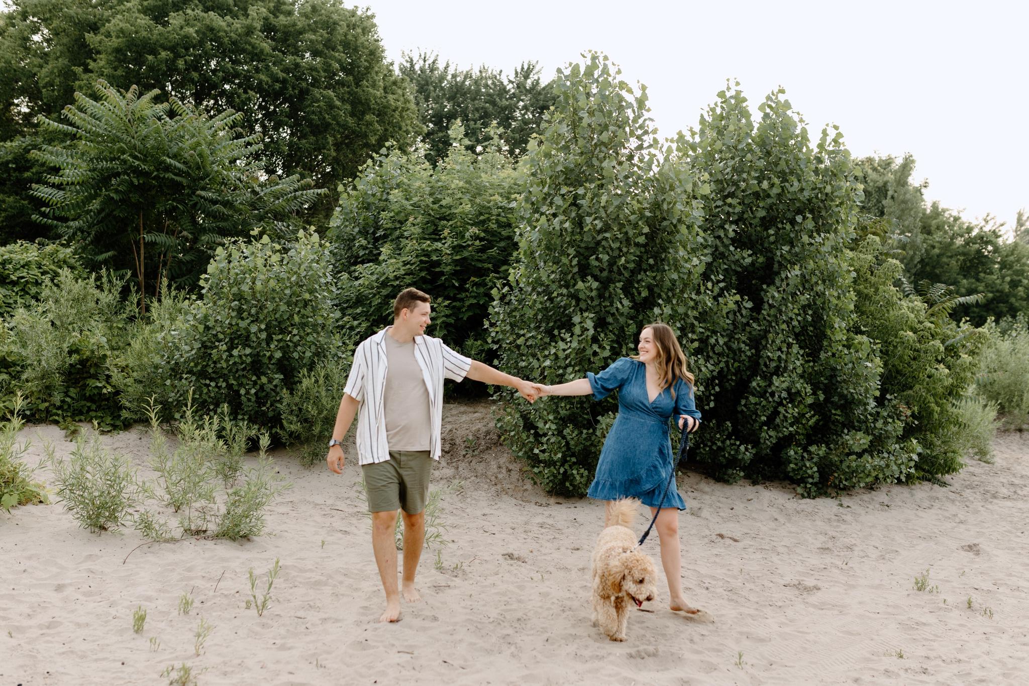 Moody Session at The Beachway in Burlington: Stephen & Delainy